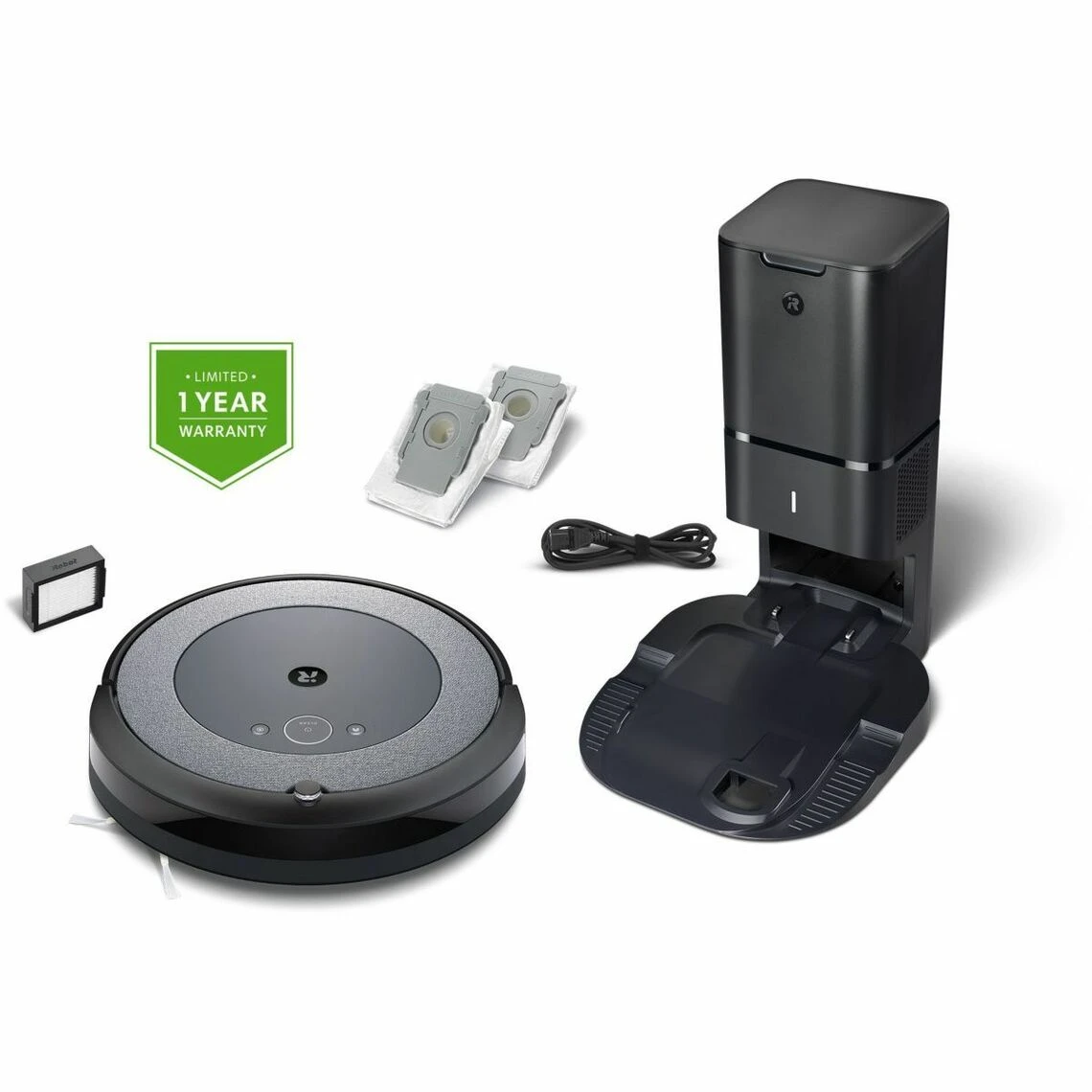 Aspirateur Robot Irobot Roomba I3+ Système D'auto Vidange Noir Et Gri... 5 Aspirateur Robot Irobot Roomba I3+ Système D'auto Vidange Noir Et Gri... – Image 3