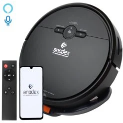 Anodex Aspirateur Robot - Avec Fonction De Nettoyage - Avec Station De Charge...