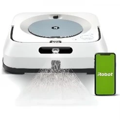 IRobot Aspirateur Robot I Braava Jet M6134 Laveur De Sols - Connecté WiFi -...