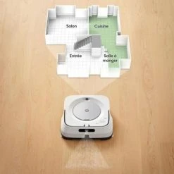 IRobot Aspirateur Robot I Braava Jet M6134 Laveur De Sols - Connecté WiFi -... -BISSELL magasin aspirateur robot i braava jet m6134 laveur de sols connecte wifi pulverisateur de haute precision 13026268 35396500 1140x1140