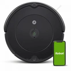 IRobot Roomba 692 Aspirateur Robot 0.6L 65dB Voix Lithium-Ion Noir