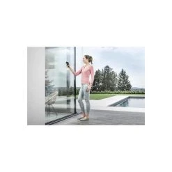 Karcher Bonnettes Microfibre - 2.633-131.0 -BISSELL magasin karcher lot de 2 chiffons microfibres outdoor velcro gris 1