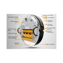 Aspirateur Robot LEBON E-cleaner 9 Aspirateur Robot LEBON E-cleaner -BISSELL magasin plaquette aspirateur lebon n c2 b030