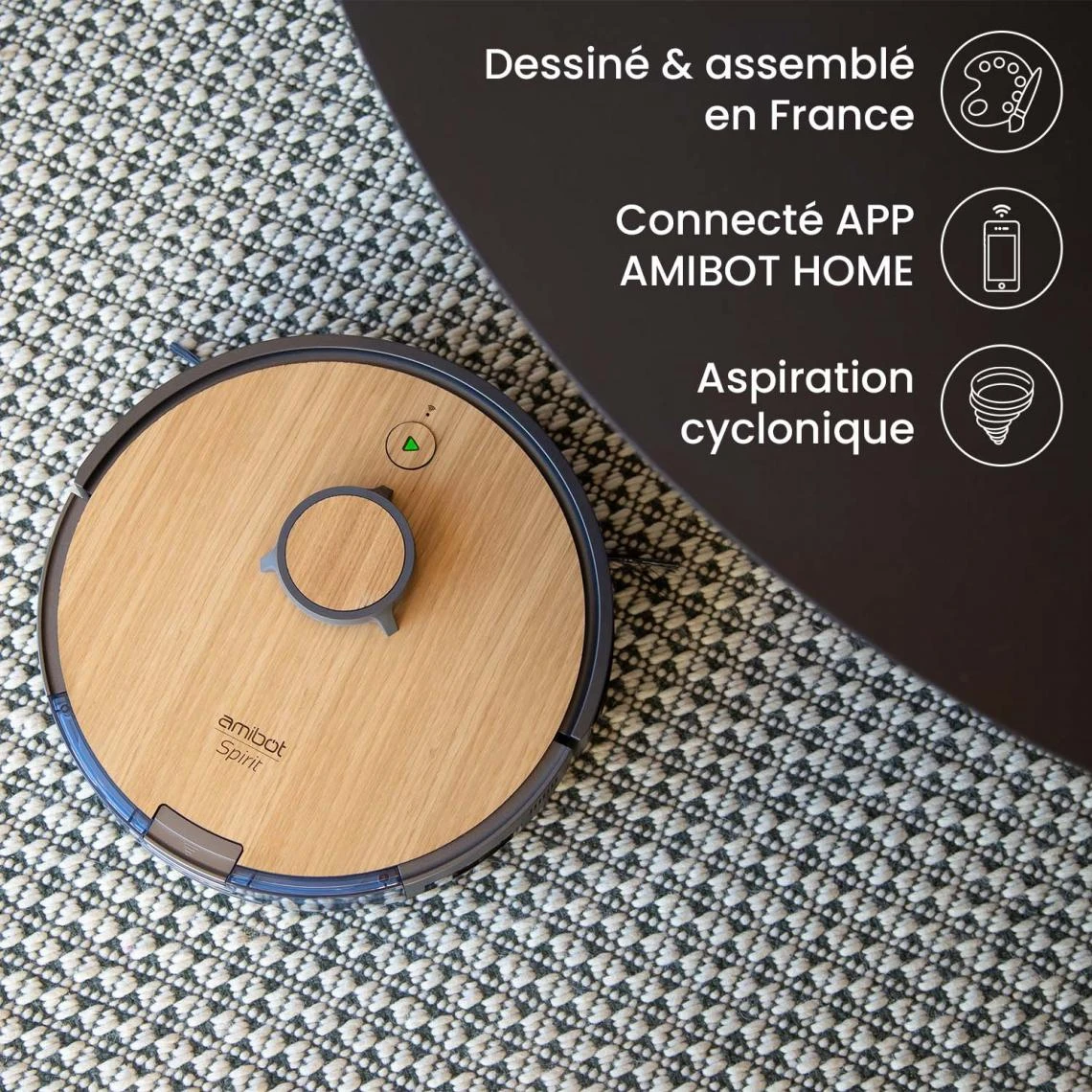 Robots Aspirateurs Et Laveurs - AMIBOT Spirit Origin 5 Robots Aspirateurs Et Laveurs - AMIBOT Spirit Origin – Image 3