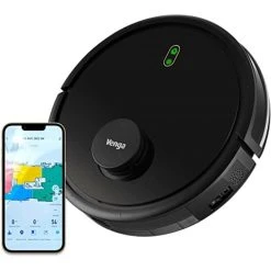 Venga VG RVC 3002 BK Robot Aspirateur 0.3 L 65 DB 30 W Télécommande Google...